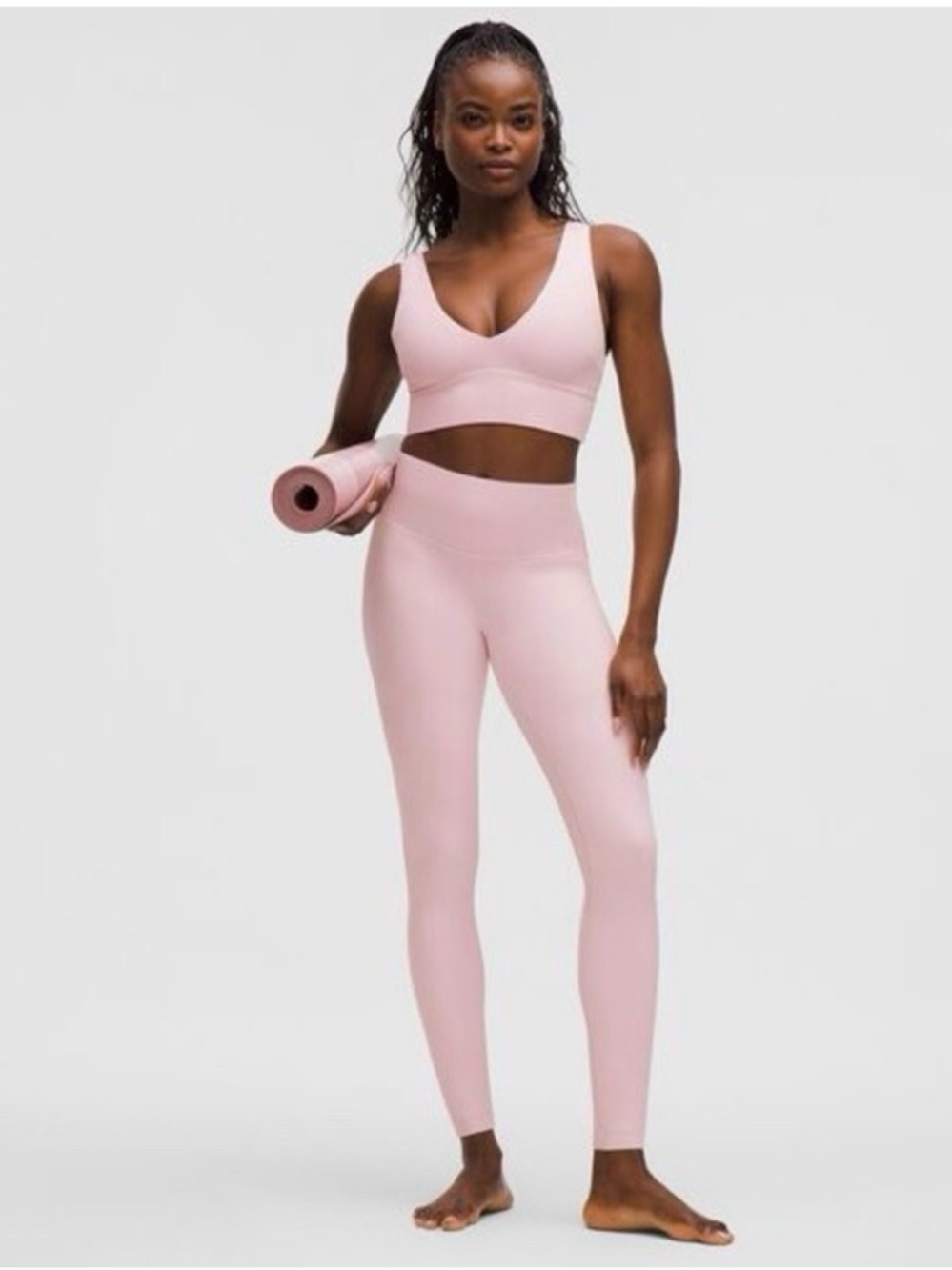 Lululemon pink Align High Rise leggings